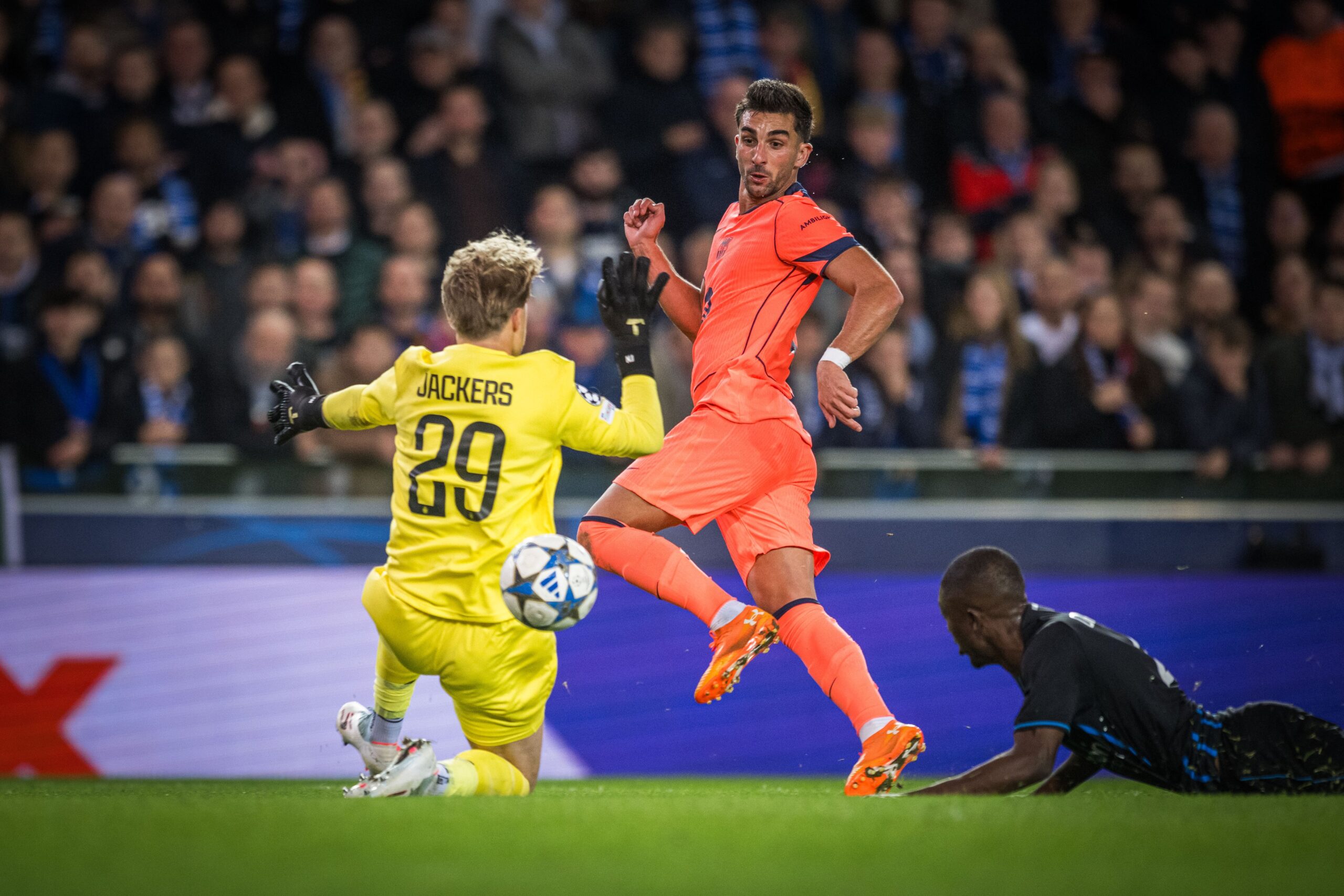 Club Brugge hosting Barcelona