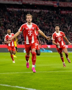 Harry Kane delivering at Buyern Munich