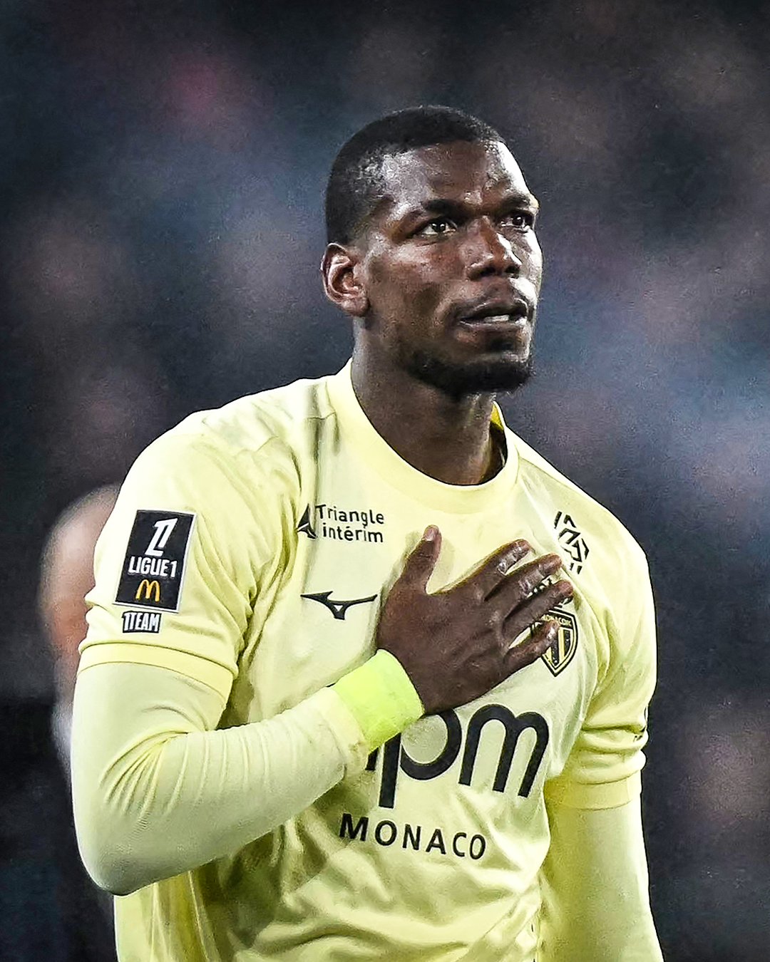 Paul Pogba first day on the pitch after two years.