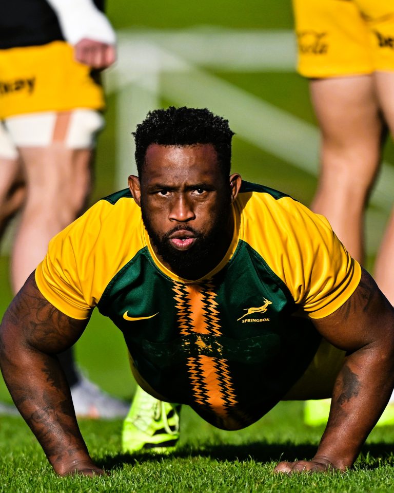 Springboks captain Siya Kolisi