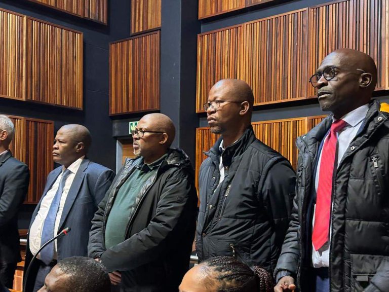 Gigaba is facing corruption charges linked to procurement activities at Transnet.