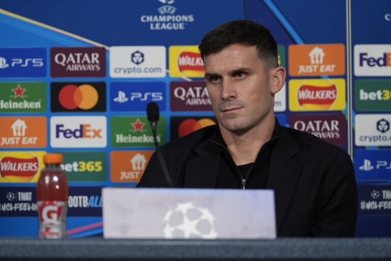 Pascal Grooss at a media briefing