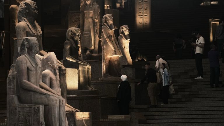 Grand Egyptian Museum in Giza