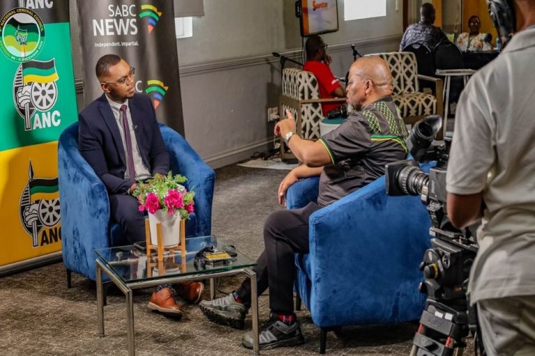 ANC Chairperson Gwede Mantashe speaks to SABC News, emphasizing individual choice in party membership.