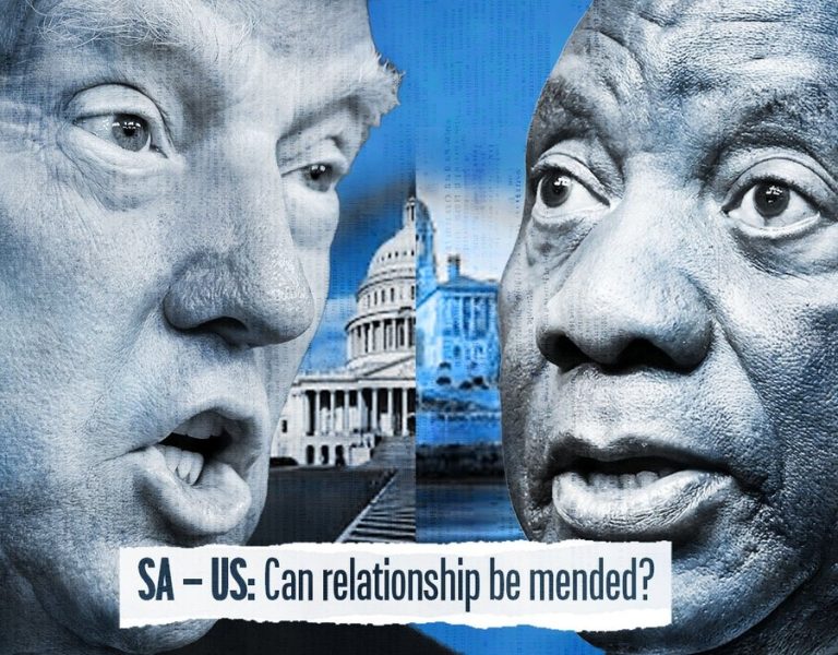 Ramaphosa and Trump