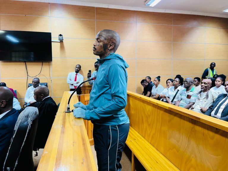 Shebe Maburna's court appearance, highlighting the serious charges against him