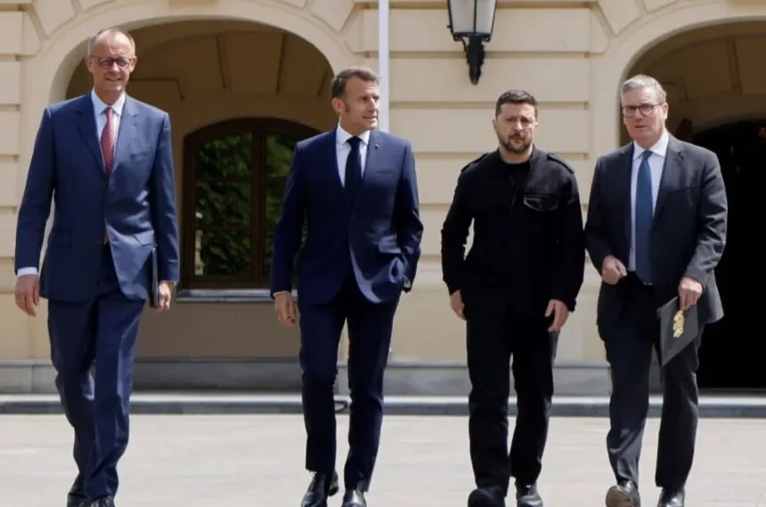 Zelensky meets European leaders in London