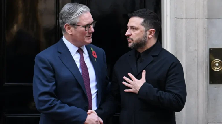 Zelensky meets European leaders in London