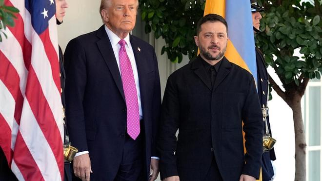 Zelenskyy Meets Trump in Florida for Ukraine-Russia Peace Talks