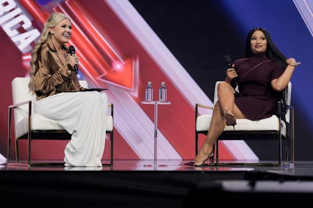 Minaj's Awkward Moment, Kirk's Compassionate Response